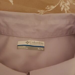 Columbia Women's Purple Button Down Shirt